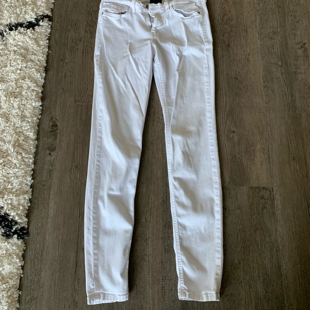 White skinny jeans, SP Black label